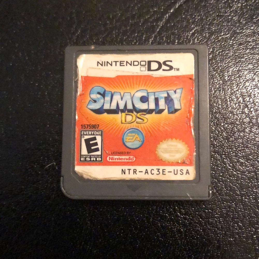 Sim City DS Game